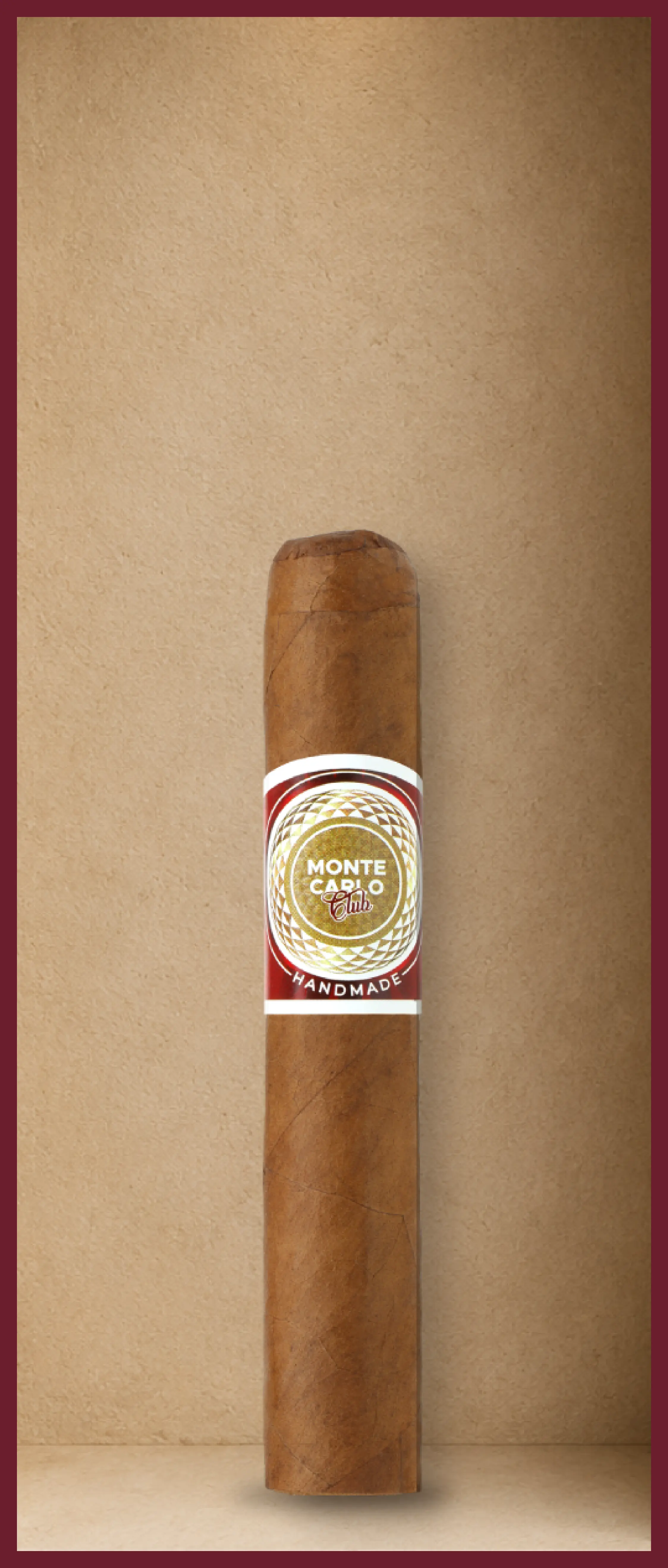 The four Monte-Carlo Club® cigars - Short Robusto, Robusto, Toro and Churchill - displayed side by side.