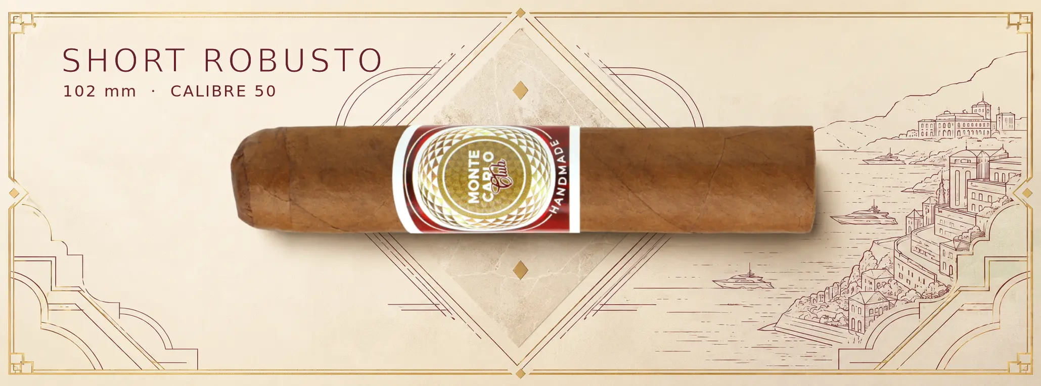 Monte-Carlo Club® Short Robusto