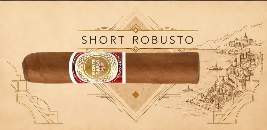 Monte-Carlo Club cigar: Short Robusto